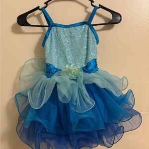 Wessman Sparkling Blue Kids Costume Dress